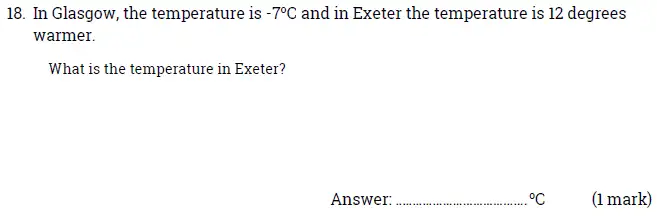 Question 18 - Sydenham High School – 11 Plus Sample Mathematics Entrance Examination Paper – 2024