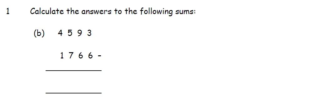 Question 01(b)