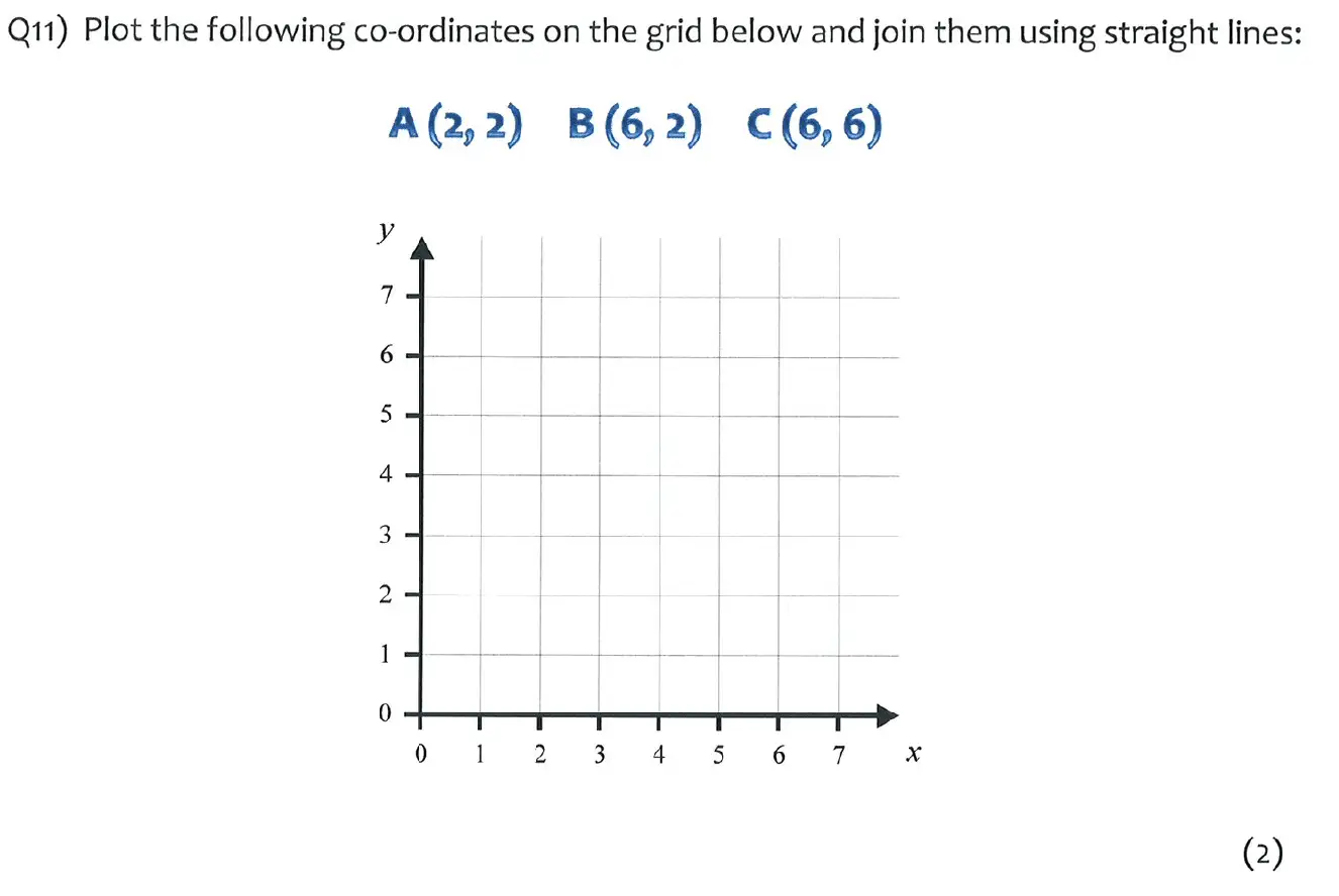 Question 11 - The Kings School 11 Plus Maths Entrance Examinations 2013