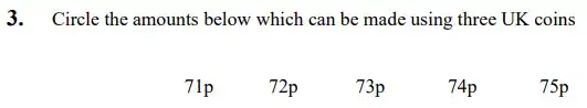 Question 03 - The King’s School Chester Maths Specimen Paper - 1 - 2024