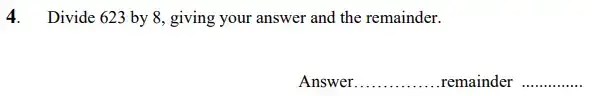 Question 04 - The King’s School Chester Maths Specimen Paper - 1 - 2024