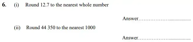 Question 06 - The King’s School Chester Maths Specimen Paper - 1 - 2024