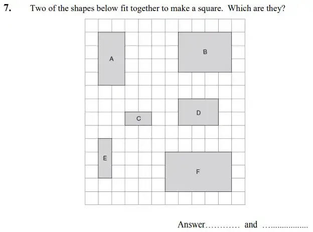 Question 07 - The King’s School Chester Maths Specimen Paper - 1 - 2024