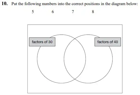 Question 10 - The King’s School Chester Maths Specimen Paper - 1 - 2024