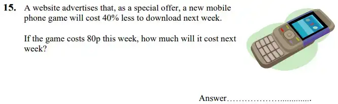 Question 15 - The King’s School Chester Maths Specimen Paper - 1 - 2024