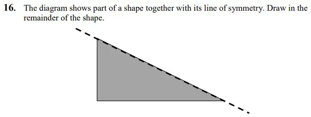 Question 16 - The King’s School Chester - 11 Plus Maths Specimen Paper 1 - 2025