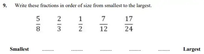 Question 9 - The King’s School Chester Maths Specimen Paper - 2 - 2024