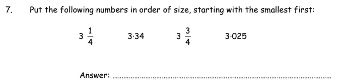 Question 7 - The London Independent Girls' Schools' Consortium Group 1 Maths 2008