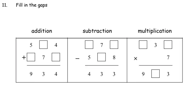 Question 11(11(a),11(b),11(c)) - The London Independent Girls' Schools' Consortium Group 1 Maths 2008