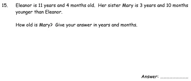 Question 15 - The London Independent Girls' Schools' Consortium Group 1 Maths 2008