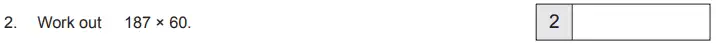 Question 2 - The Manchester Grammar School - 11 Plus Maths Papers Arithmetic 1 – 2011