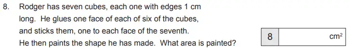 Question 8 - The Manchester Grammar School - 11 Plus Maths Papers Arithmetic 1 – 2011