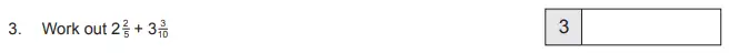 Question 3 - The Manchester Grammar School 11 Plus Papers Arithmetic 1 – 2012