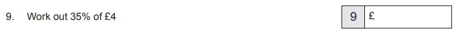 Question 9 - The Manchester Grammar School 11 Plus Papers Arithmetic 1 – 2012