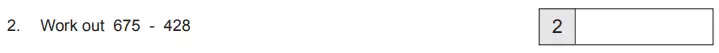 Question 2 - The Manchester Grammar School 11 Plus Papers Arithmetic 1 – 2013
