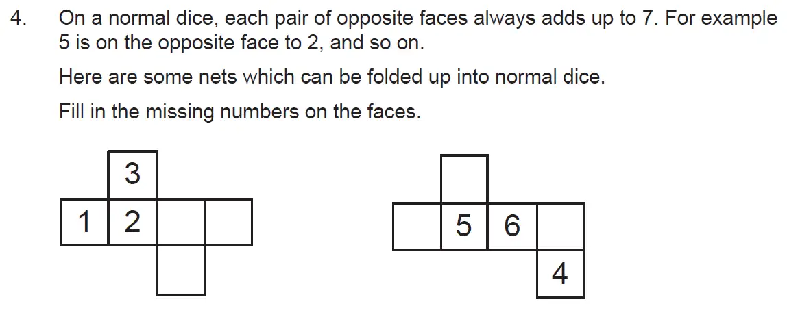 Question 4(d) - The Manchester Grammar School 11 Plus Papers Arithmetic 2 – 2009