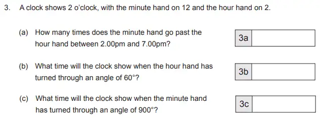 Question 3(a,b,c) - The Manchester Grammar School - 11+ Maths Entrance Arithmetic Examination 2 - 2011