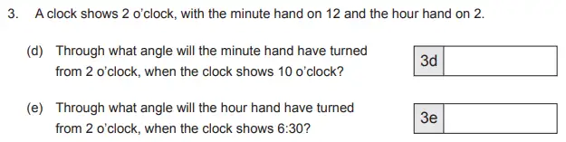 Question 3(d,e) - The Manchester Grammar School - 11+ Maths Entrance Arithmetic Examination 2 - 2011