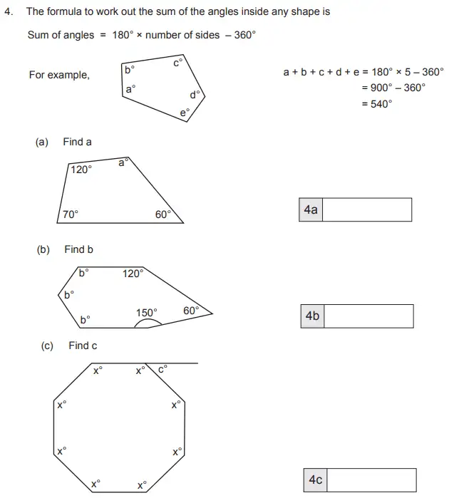 Question 4(a,b,c) - The Manchester Grammar School - 11+ Maths Entrance Arithmetic Examination 2 - 2011