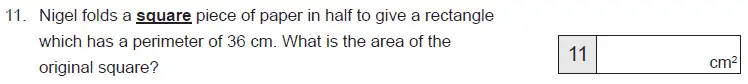 Question 11 - The Manchester Grammar School - 11+ Maths Entrance Arithmetic Examination A - 2016