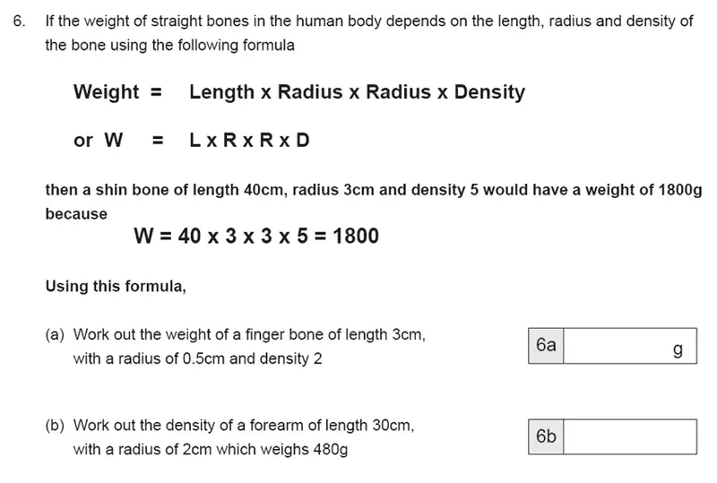 Question 6(a,b) - The Manchester Grammar School 11 Plus Papers Arithmetic B - 2019