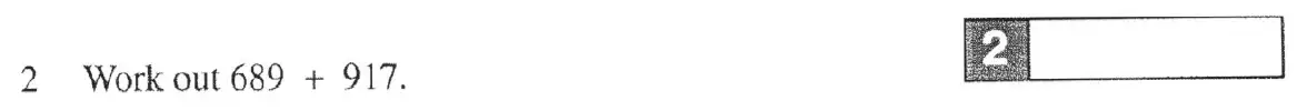Question 2 - The Manchester Grammar School 11 Plus Papers Arithmetic 1 – 2005