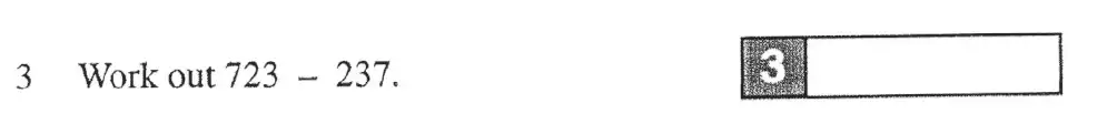Question 3 - The Manchester Grammar School 11 Plus Papers Arithmetic 1 – 2005