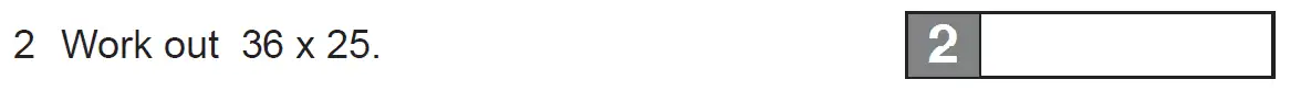 Question 2 - The Manchester Grammar School 11 Plus Papers Arithmetic 1 – 2008