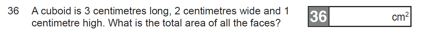 Question 36 - The Manchester Grammar School - 11+ Maths Entrance Arithmetic Examination 1 – 2008