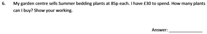 Question 6 - The Perse School 11 Maths Specimen Paper - 1 - 2024