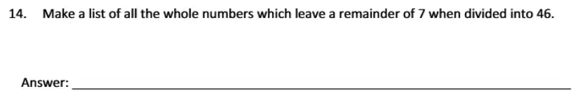 Question 14 - The Perse School 11 Maths Specimen Paper - 1 - 2024
