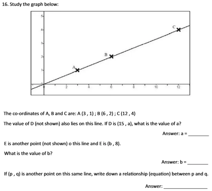 Question 16(a,b,c) - The Perse School - 11 Plus Maths Specimen Paper 1 - 2025