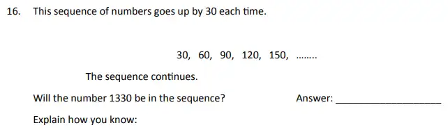 Question 16 - The Perse School - 11 Plus Maths Specimen Paper 2 - 2025