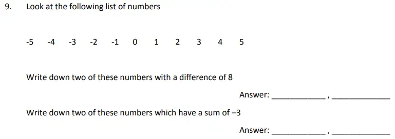 Question 9(a,b) - The Perse School 11 Maths Specimen Paper - 3 - 2024