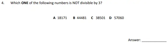 Question 4 - The Perse School 11 Maths Specimen Paper - 4 - 2024