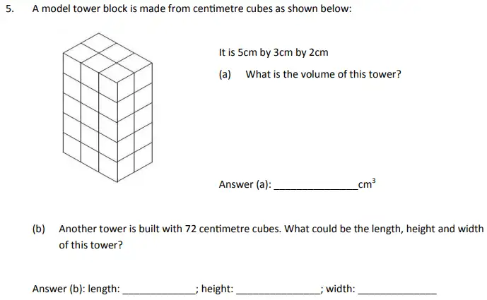 Question 5(a,b) - The Perse School 11 Maths Specimen Paper - 4 - 2024