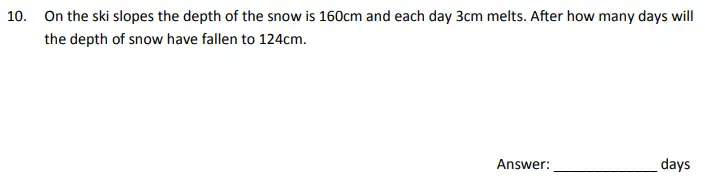 Question 10 - The Perse School 11 Maths Specimen Paper - 5 - 2024