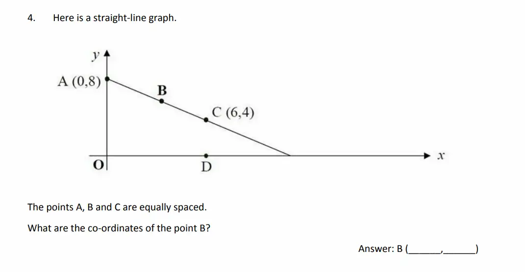 Question 4(a) - The Perse School - 11 Plus Maths Sample Paper 1 - 2026