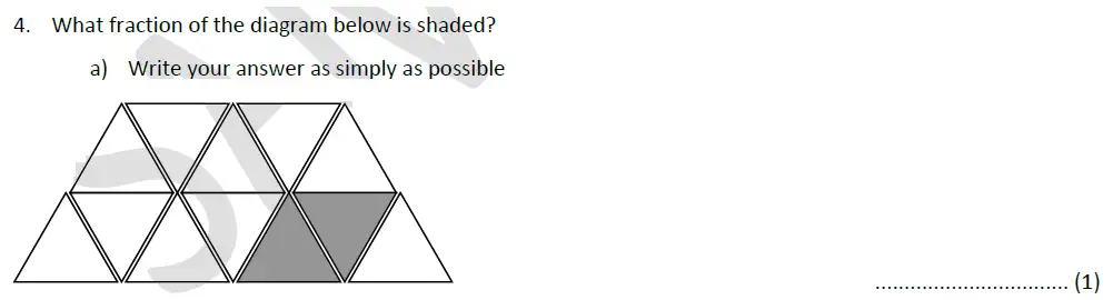 Question 4(a) - Whitgift School 11+ Maths Entrance Exam Sample Paper 2024