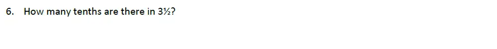 Question 6 - Whitgift School 11+ Maths Entrance Exam Sample Paper 2024