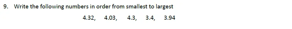 Question 9 - Whitgift School 11+ Maths Entrance Exam Sample Paper 2024