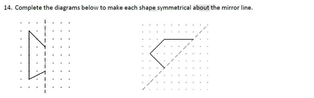 Question 14(a,b) - Whitgift School - 11 Plus Maths Entrance Exam Sample Paper - 2025