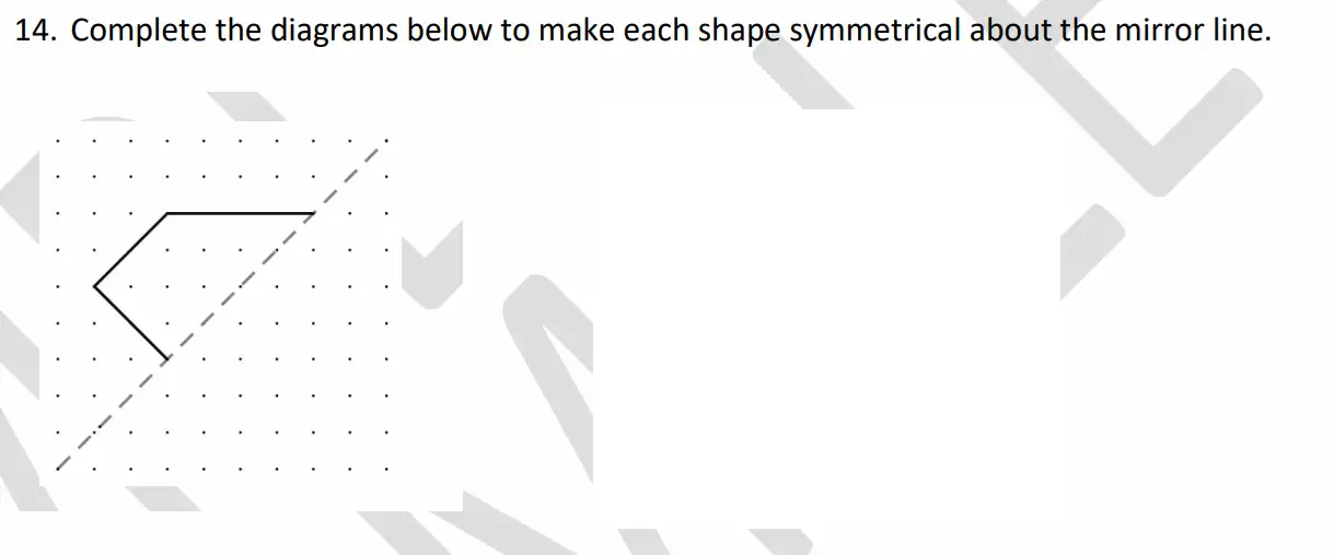 Question 14(b) - Whitgift School - 11 Plus Maths Entrance Exam Sample Paper - 2026
