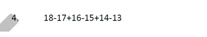 Question 4 - Whitgift School Maths Entrance Exam Sample Questions - 2023