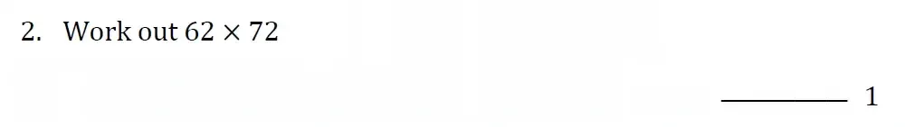 Question 02 - Withington Girls School - 11+ Maths Entrance Paper - 2023