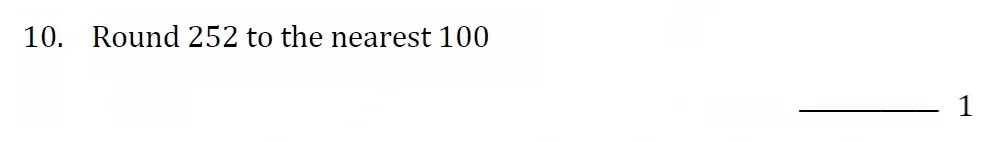 Question 10 - Withington Girls School - 11+ Maths Entrance Paper - 2023