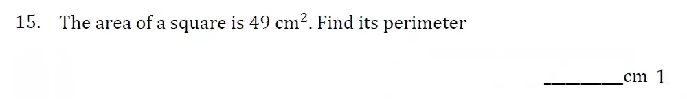 Question 15 - Withington Girls School - 11+ Maths Entrance Paper - 2023