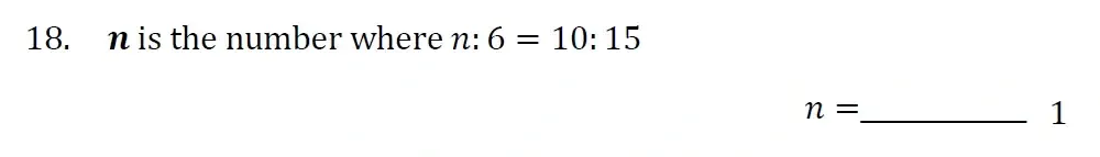 Question 18 - Withington Girls School - 11+ Maths Entrance Paper - 2023