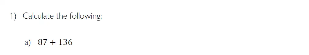 Question 1(a) - Wycombe Abbey 11+ Maths Entrance Exam Sample Paper 2024