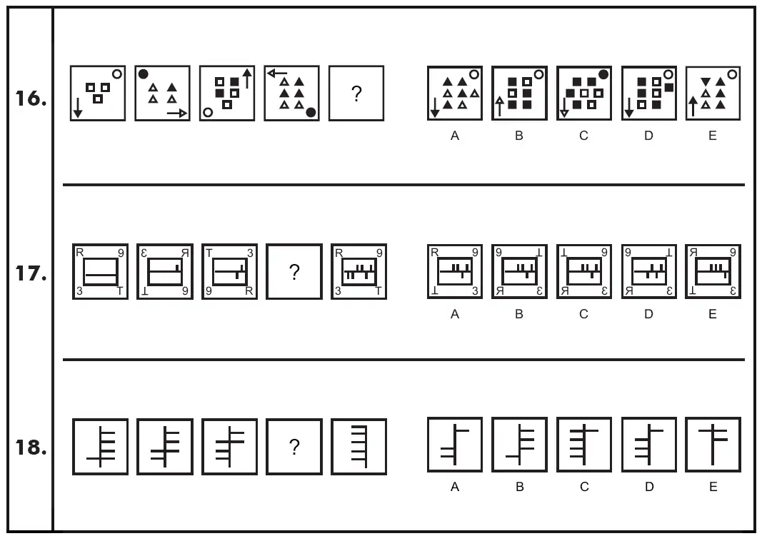 Question 6 - 11+ NVR - Series - Practice Paper 1